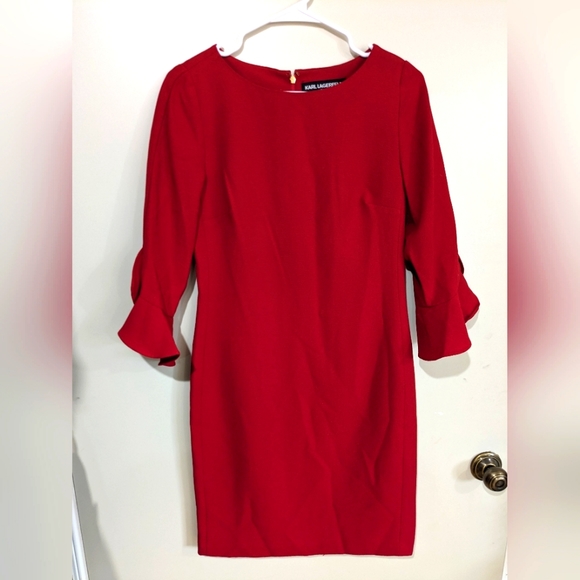 KARL LAGERFELD Size 4 Dress - Picture 4 of 8